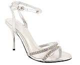 RHINESTONE DISCO HEEL