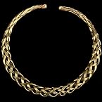 GOLDEN COLORED BRASS HATHRAS CHOKER