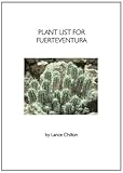 Plant list for Fuerteventura