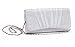 Damara Women's Shiny Pleated Evening Bag