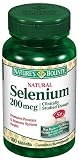 Nature\'s Bounty Natural Selenium 200 mcg Tabs, 100 ct