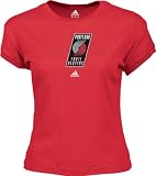 Bill Walton Red Majestic Throwback Player Name and Number Portland Trail Blazers T-Shirt - Large