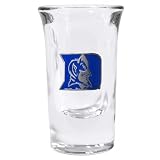Duke Blue Devils Fluted Shot (Set of 2)