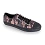 *DEVIANT-01, Canvas Low Top Sneaker(Camouflage Canvas/Black,11)