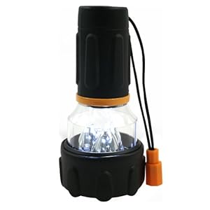 Super Bright 3 Led Flashlight with Lantern Combo