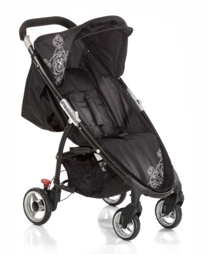 knorr-baby 89004 Sportwagen Alu Tri Fold mit aufwendigem Druck, black Preisvergleich