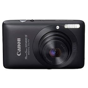 Canon PowerShot SD1400IS 14.1 MP Digital Camera with 4x Wide Angle Optical Image Stabilized Zoom and 2.7-Inch LCD (Black)