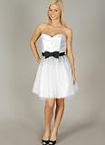 Polka Dot Jewel Bow Formal