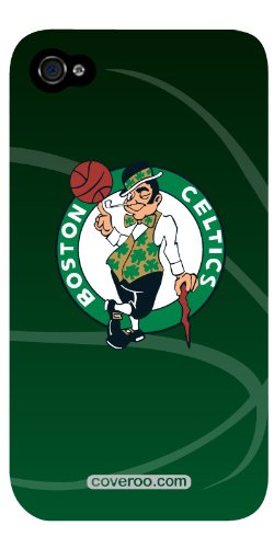 Boston Celtics - BBall Design on AT&T iPhone 4 Case by Coveroo