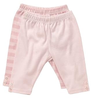 Girls Layette Brush Rib Legging - 2pk