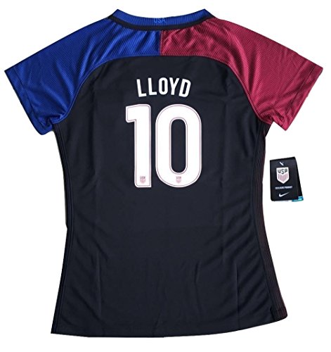 Carli Lloyd #10 USA Women's National 2016-2017 Away Jersey