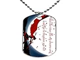 Hot Anime RWBY Ruby Rose a-7 Customize Fashion Cool Gift ,Aluminum Oval Dog tag Pet tag Necklace Pendant Chain