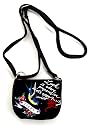 New Ed Hardy Black Sophie Rhinestone Small Clutch Handbag Purse ~ Collection 2009