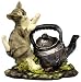 TM Country Kittens Faucet Playful Cat Figurines Image