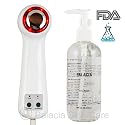HS-3040R 3 MHz Near Infrared (nm 430 - nm 800) Ultrasound Massager - With Palacia E.G.F. Gel (FDA registered and Bioscreen cosmetic lab tested)