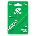 Boost Mobile Prepaid Recharge Phone Card - $20