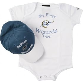 washington wizard apparel baby newborn bodysuit cap