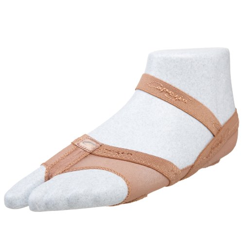 Capezio Women's Full Body Footundeez Lyrical/Modern Shoe,Light Suntan,M (US Women's 8-9 M)