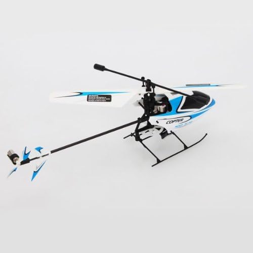 ZPS(TM) High Quality and Hot Sale New 2.4ghz 4ch R/c V911 Remote Control Mini Helicopter with Gyro Blue