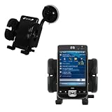 HP iPaq 211 Flexible Car Windshield Holder - Gomadic Brand