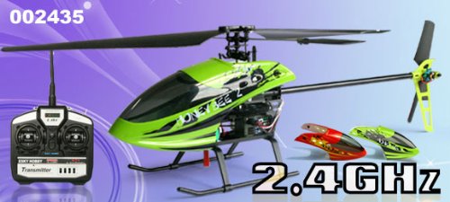 Esky Green Honey Bee V2 Newest 4 CH 2.4GHz Radio Remote Control Electric RC Helicopter RTF