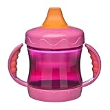 Gerber Graduates BPA Free 2 Pack Fun Grips Soft Starter Spill Proof Cup 2 Handle, 6 Ounce, Horizontal, Colors May Vary