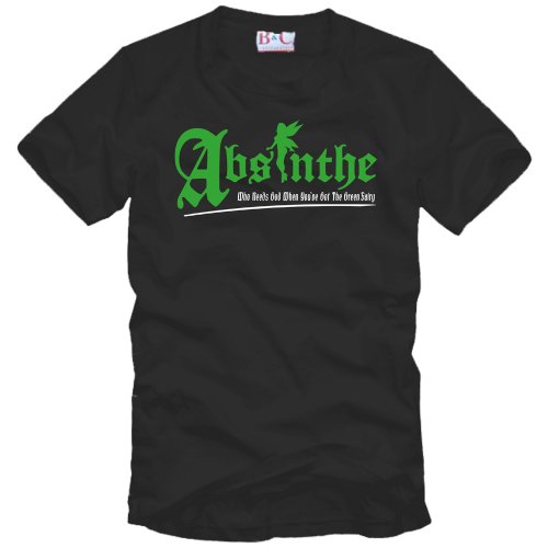 ABSINTHE - THE GREEN FAIRY Absinth T-Shirt / Absinthe Shirt