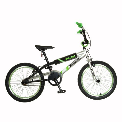 Steel Freestyle Frame - Kawasaki KX20 Boy's Bike (20-Inch Wheels)