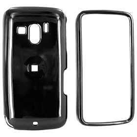 For T-Mobile HTC Touch Pro 2 Hard Plastic Case Black