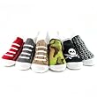 Me-In-Mind boys "sneaker" #2 organic socks (0-12 mo)