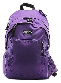 Jansport wasabi backpack, purple night