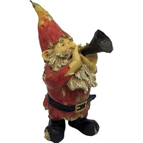 Terrapin Trading, C5 TDE-48262, Trumpet Player Garden Gnome by 