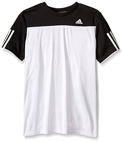 adidas Performance Boys Club Tee, White, Large