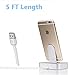 iPhone 7 Plus Charging Dock Station, iAbler Aluminum Charging Docking Station for Apple iPhone 7 6S 6 Plus iPad Pro mini (Lightning Cable Included) (2 in 1)