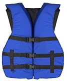 MW Adult Universal Life Jacket Ski Vest - Blue