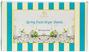 Amadora Dryer Sheets, 80 count (Pack of 8). Total Count 640 dryer sheets.