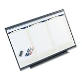 Quartet CMP32 Quartet Total Erase 3mo Modular Planning System, 36 x 24, Aluminum Frame