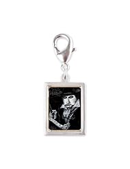 CafePress Phantom of the Opera Missa Solemnis Charms Silver Portrait Charm