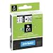 Dymo Schriftband Kassette (45013) f�r D1, 12 mm x 7 m, schwarz auf wei�