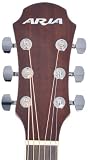 Aria AW-20 Acoustic Guitar - Brown Sunburst