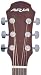 Aria AW-20 Acoustic Guitar - Brown Sunburst
