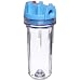 Pentek 150071 3/4" #10 Standard Clear Filter Housing with Pressure Relief
