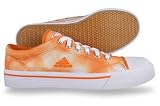ADIDAS BRASIC LOGO TRAINERS - ORANGE