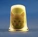 Porcelain China Collectable Thimble - Ginger Kitten -- Free Gift Box