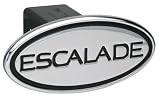 TM Performance Products 25253 Hitch-Ware Hitch Cover, Polished Billet Aluminum Oval, With Black Remove For Fishing Design