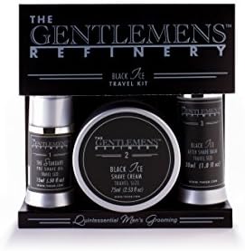 The Gentlemens Refinery 'Black Ice' TSA Travel Trilogy - All-Natural and Organic