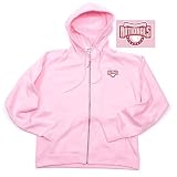 Washington Nationals MLB Hoody Full Zip Hooded Sweatshirt For Women (Pink)