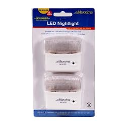 Maxxima MLN-50 5 LED Night Light With Sensor (Pack of 2)