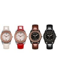 Pythons Fashion Leather Women Watch (Assorted Colors)