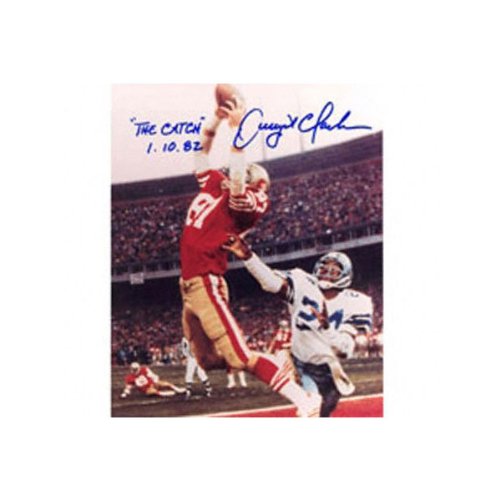 Dwight Clark San Francisco 49ers - The Catch - 16x20 Autographed Photograph with The Catch 1.10.82 Inscription